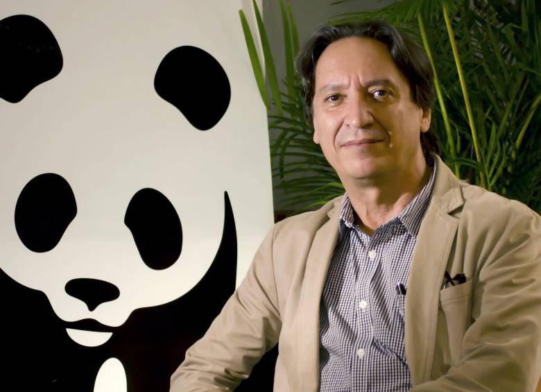 Luis Germán Naranjo, director de conservación del Fondo Mundial para la Naturaleza, WWF, llamó la atención sobre la responsabilidad de los alcaldes de planificar el territorio. FOTO cortesía
