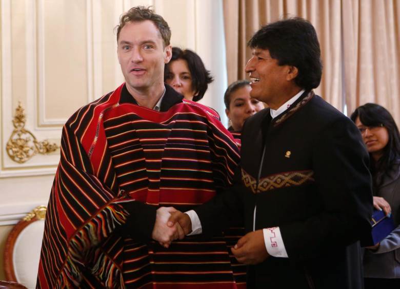 El británico fue invitado al país dentro de la campaña “Carnaval boliviano: una experiencia que tienes que vivir”. FOTO AP
