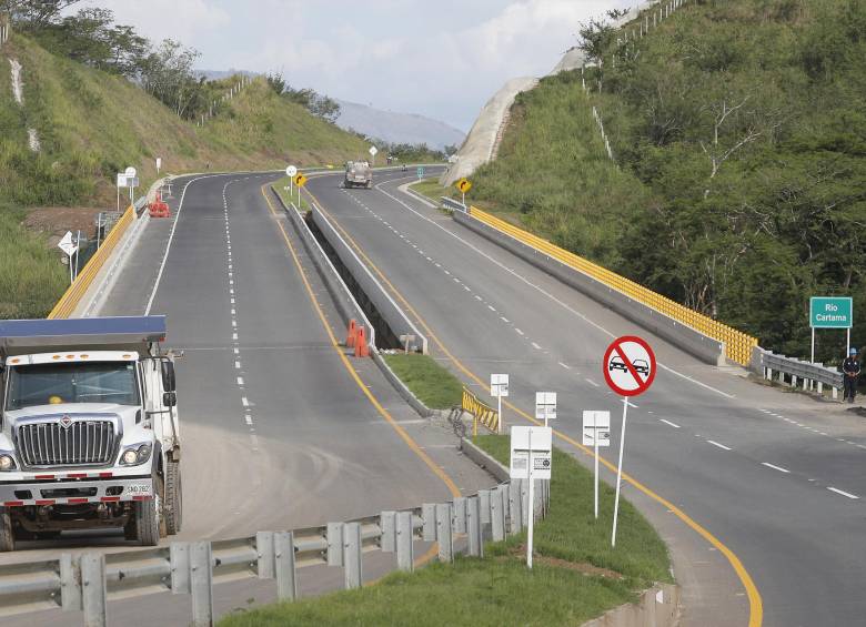 Construcción del túnel Mulatos en la Conexión Pacífico 2. FOTO Manuel Saldarriaga