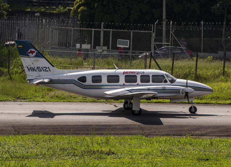 El aeropuerto Olaya Herrera de Medellín será el centro de acopio de los aerotaxis. FOTO: Jaime Pérez