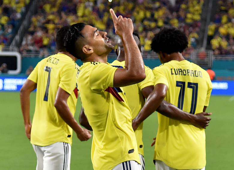 Colombia mostró buen fútbol ante Venezuela y la derrotó por 2-1. FOTO REUTERS