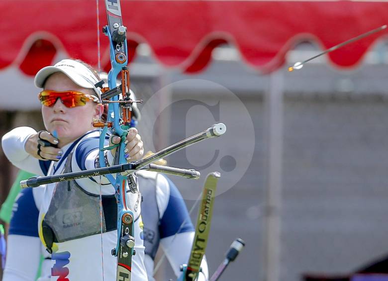 Natalia Sánchez -foto-, de 33 años, estará en sus segundas justas. Ana María Rendón, por su parte, asiste a sus terceras. Carolina Aguirre debuta en unos Juegos. FOTO juan antonio sánchez 