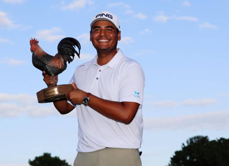 Juan Sebastián Muñoz, profesional desde 2015, inscribió su nombre en la máxima categoría del golf, el PGA. FOTO afp