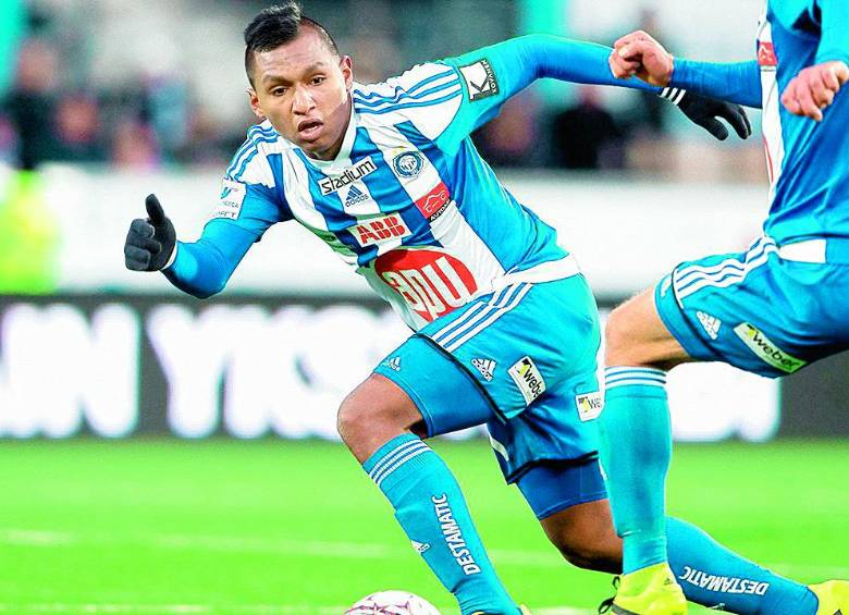 Como un delantero potente y efectivo ha descrito la prensa europea al goleador de la liga finlandesa. Podría pegar el salto de calidad el próximo año. FOTO tomada del facebook HJK helsinski