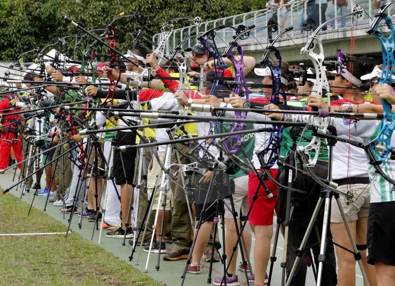 Como antesala a la Copa Mundo de arco, hoy y mañana se disputa el clasificatorio de América para los Olímpicos de Río. FOTO DONALDO ZULUAGA