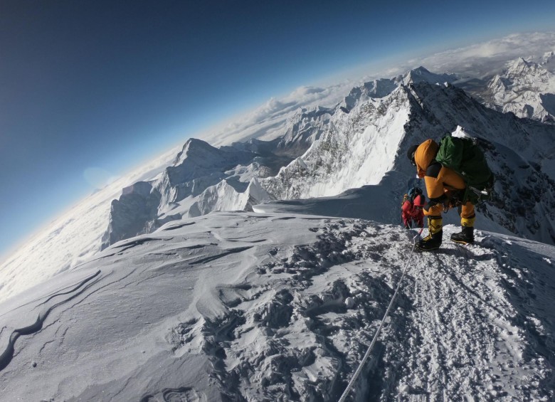 10 personas murieron este año en la temporada de alpinismo en el Everest. Foto: AFP