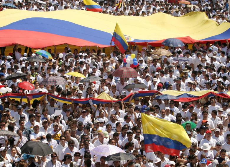 Varias de las últimas marchas multitudinarias en Medellín, como las de la educación superior y la que rechazaba el asesinato de líderes sociales, salieron de este parque ubicado en inmediaciones de la Universidad de Antioquia. FOTO COLPRENSA