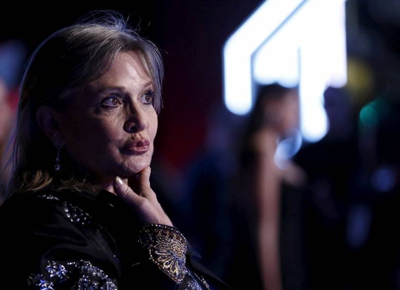 Carrie Fisher tenía 60 años. FOTO Reuters
