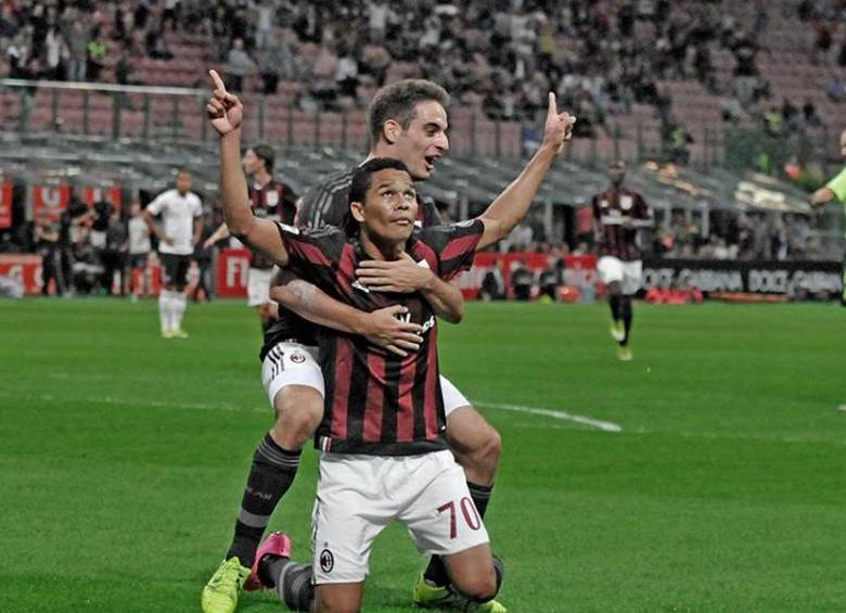Bacca viene de ser el tercer goleador de la Serie A con 18 goles en 38 partidos. Foto: AFP