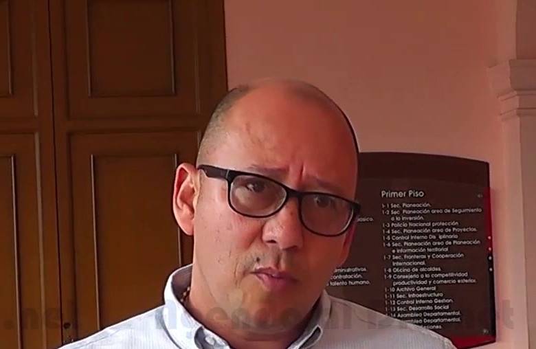 Hermes Alfonso García, exalcalde de Convención, Norte de Santander. FOTO TWITTER @CLAROJURE