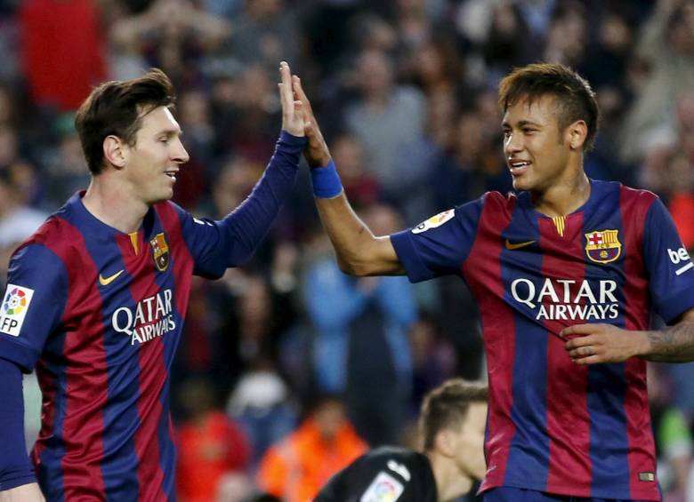 Messi quedó a solo un gol de alcanzar a Cristiano Ronaldo que suma 39 en toda la temporada. FOTO REUTERS