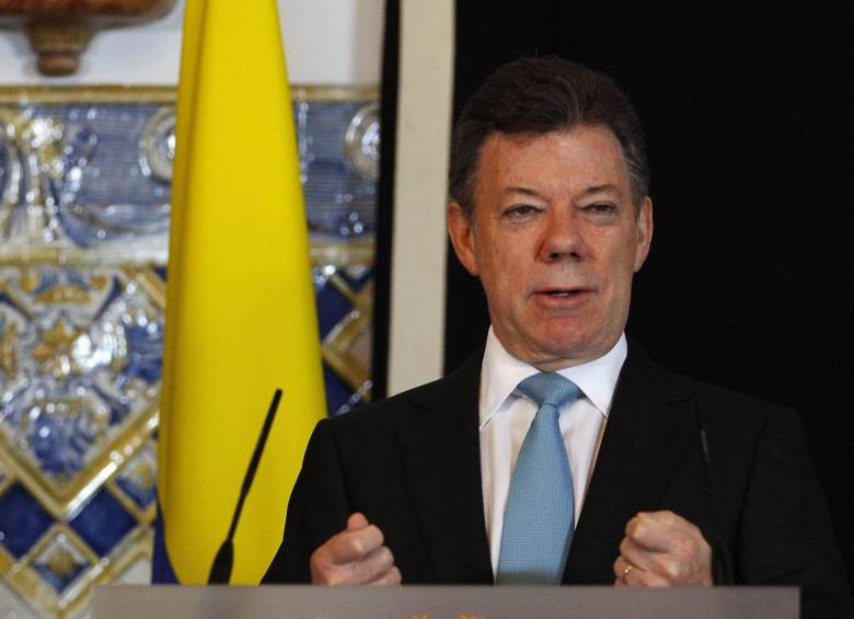 Juan Manuel Santos dijo que esta iniciativa se implementaría solamente en Bogotá. 