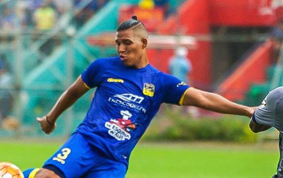 El defensa central Luis Luna Quinteros se convertirá en el quinto refuerzo del Independiente Medellín. TOMADO DE DELFIN FC.