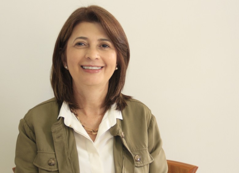 Azucena Restrepo, presidenta de Proantioquia, participa en la Alianza Empresarial por la Equidad de Género en Antioquia. FOTO CORTESÍA PROANTIOQUIA