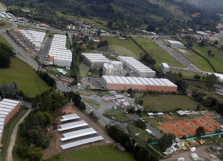 Zona franca de Rionegro. FOTO JAIME PÉREZ