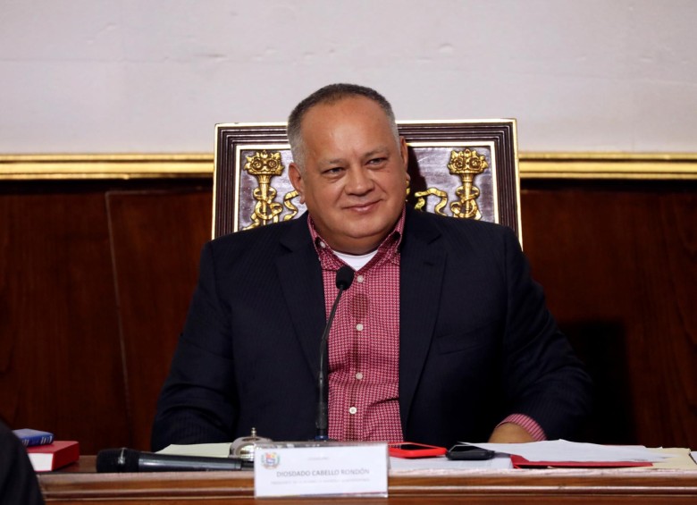 Diosdado Cabello, presidente de la Asamblea Nacional Constituyente de Venezuela FOTO: Reuters