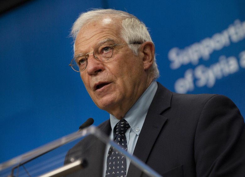 El jefe de la diplomacia europea, Josep Borrell. FOTO AFP