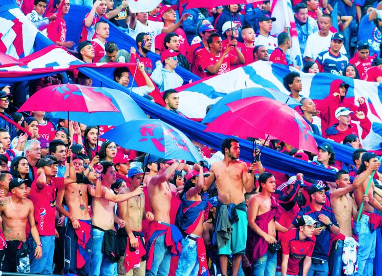 Otra vez el DIM no funcionó cuando tuvo toda la hinchada a su favor. FOTO edwin bustamante