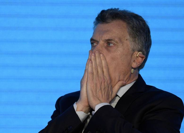 Mauricio Macri, presidente de Argentina. FOTO: AFP