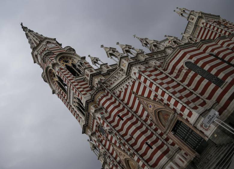 Iglesia de Nuestra Señora del Carmen ubicada en el tradicional Barrio La Candelaria. FOTO COLPRENSA