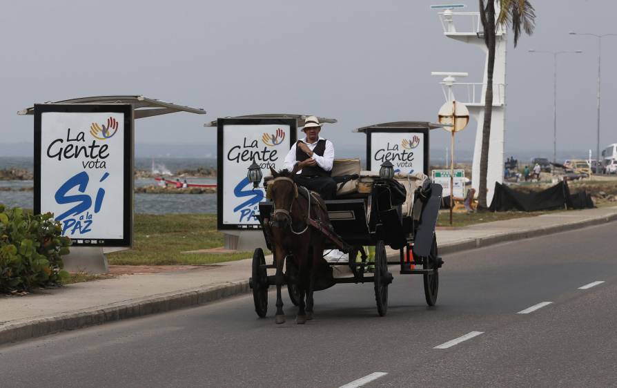 Del dispositivo de seguridad en Cartagena hacen parte 1200 hombres del Ejército, 1500 de la Policía Nacional. fotO Donaldo Zuluaga