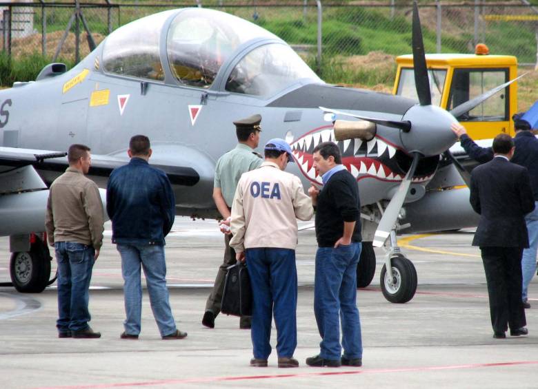 El A-29 “Supertucano”. FOTO COLPRENSA