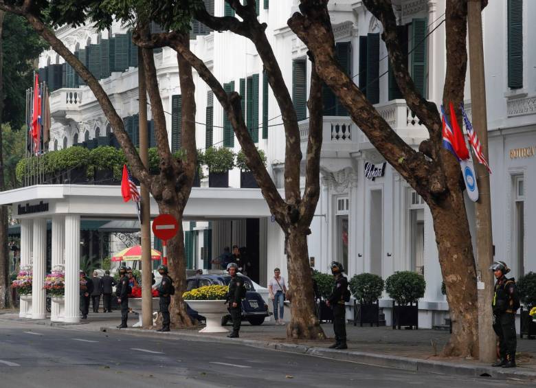 El Hotel Metropole en Vietnam. FOTO EFE