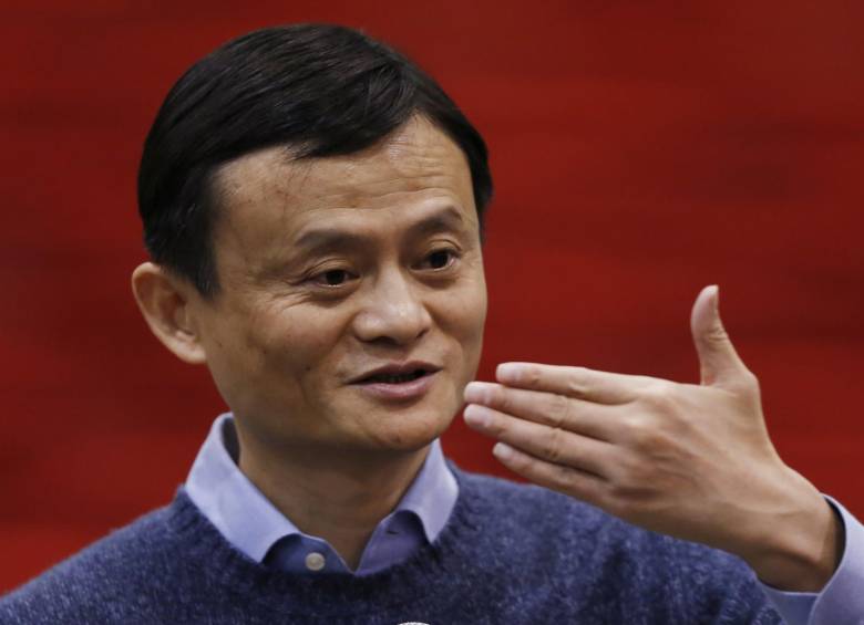 De esta tendencia se benefician empresas de comercio electrónico como Alibaba, aquí su director Jack Ma. FOTO AP