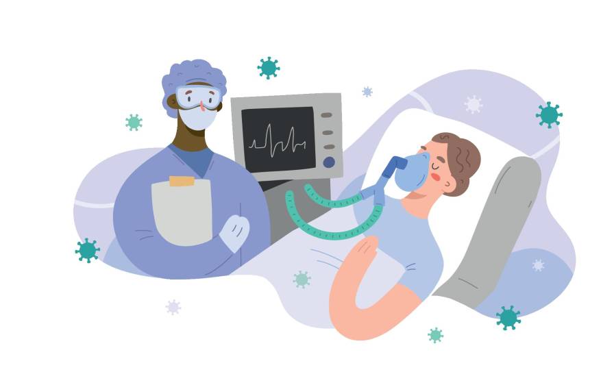 La eficacia de los ventiladores también está en que haya personal capacitado para manejarlos. Ilustración: Shutterstock