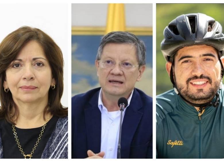 De izquierda a derecha, Luz Helena Gaviria, Luis Fernando Suárez y Juan Pablo López. FOTO: CORTESÍA