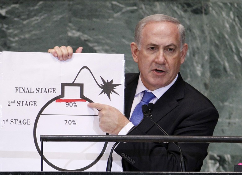 Desde hace años, el primer ministro israelí se ha opuesto a negociaciones con una nación que considera “terrorista”. FOTO reuters