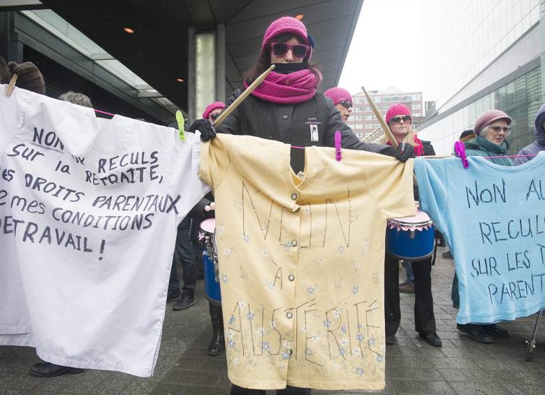 Este domingo se llevaron a cabo diferentes manifestaciones alrededor del mundo en la celebración del Día Internacional de la Mujer. AP