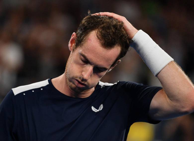 Andy Murray jugó su último Abierto de Australia y fue eliminado en primera ronda. FOTO AFP