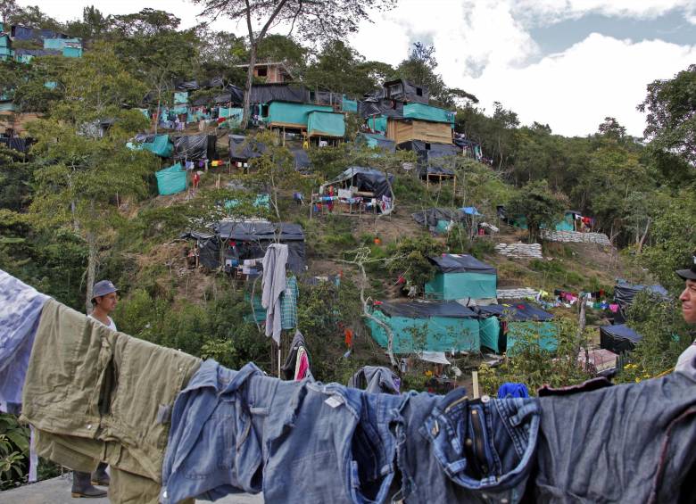 Cuando en 2013 se dio el boom minero en Buriticá, llegaron miles de mineros informales de Bajo Cauca y Nordeste. FOTO henry agudelo