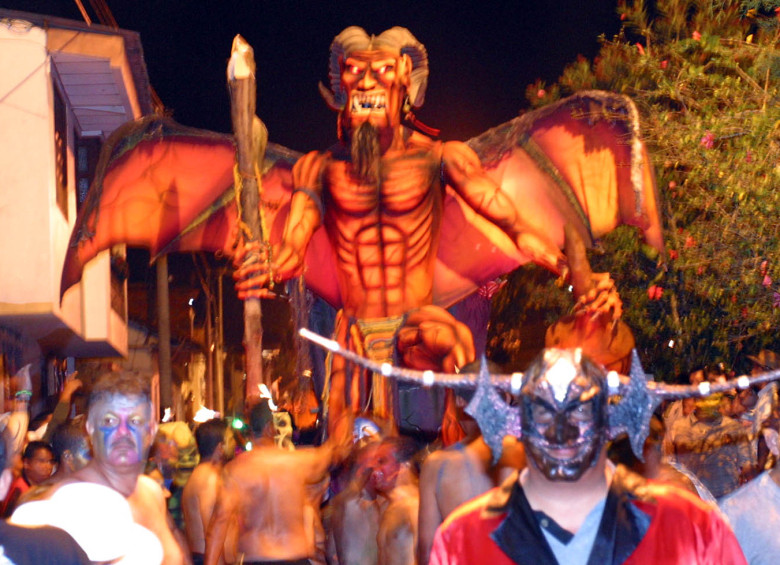 El Carnaval es Patrimonio Cultural, Oral e Inmaterial de la Nación. Es el que sucede más cerca de Medellín, unas tres horas y media. FOTO Archivo