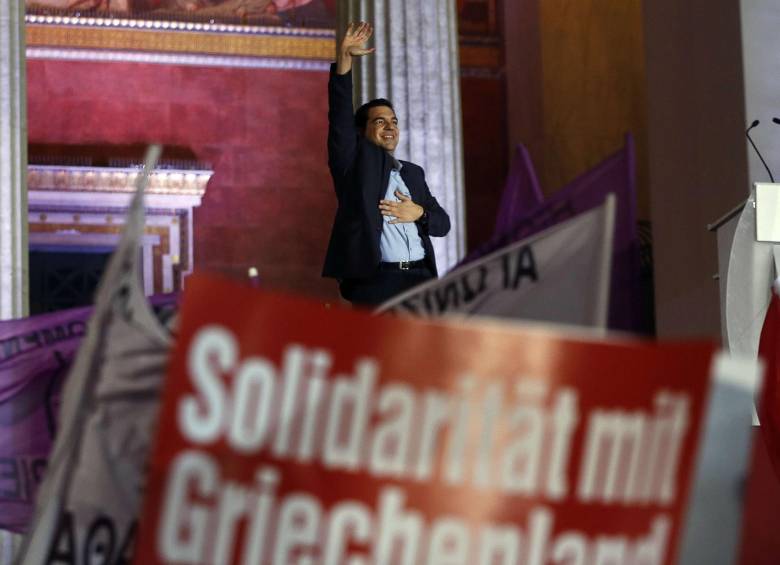 El líder de la izquierdista Syriza, Alexis Tsipras.