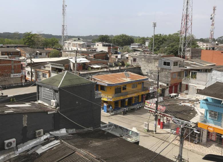 Municipio de Carepa, donde fue capturado Alias Reseca, presunto Clan del Golfo. Foto: Manuel Saldarriaga Quintero