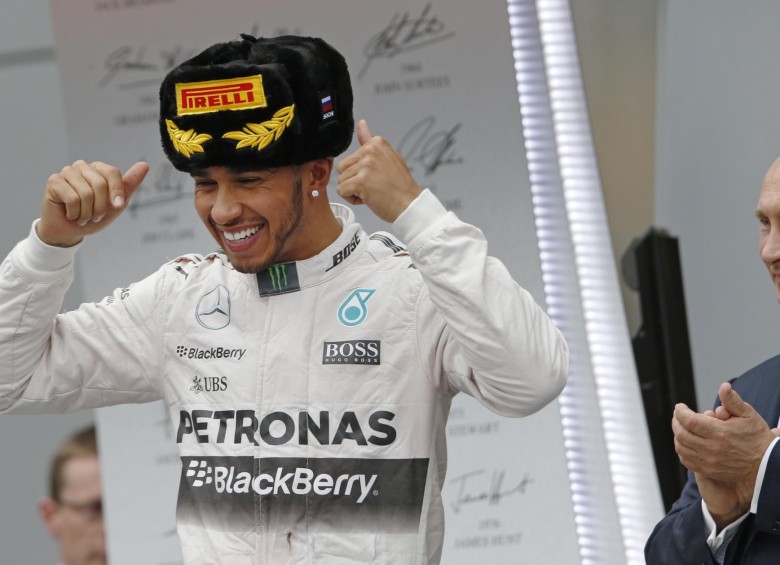 Lewis Hamilton llegó a 42 victorias en la Fórmula 1. FOTO AP