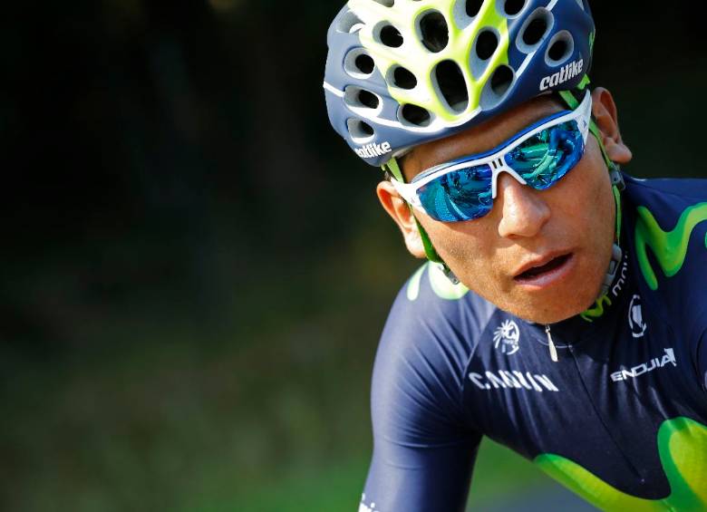 El cumpleaños 27 de Nairo Quintana, de 1.67 metros y 58 kilos, lo sorprenderá en plena carretera este 4 de febrero. FOTO AP