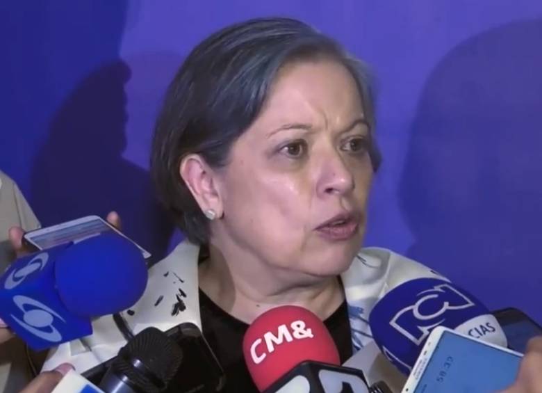 La vicefiscal María Paulina Riveros explicó el estado de las negociaciones. FOTO COLPRENSA