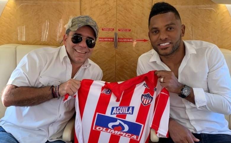 Miguel Borja será el jugador con mayor salario del país. FOTO @AlejandroChar