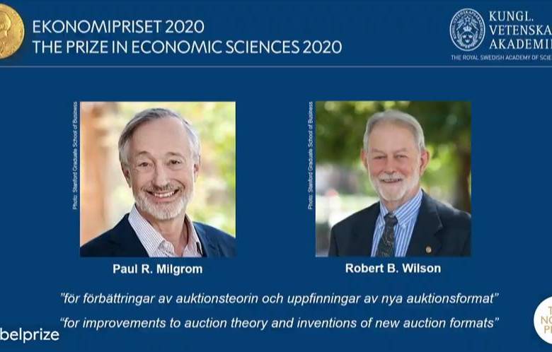 Paul Milgrom y Robert Wilson, dos expertos en subastas “perfectas”. FOTO CORTESÍA