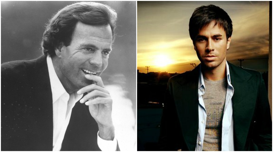 Julio Iglesias y su Enrique. FOTOS Archivo
