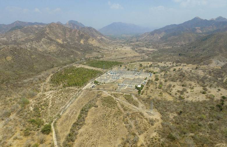 El yacimiento arqueológico de la subestación El Copey está ubicada en el sector suroccidental de la Sierra Nevada de Santa Marta, en un valle estrecho y ligeramente ondulado.