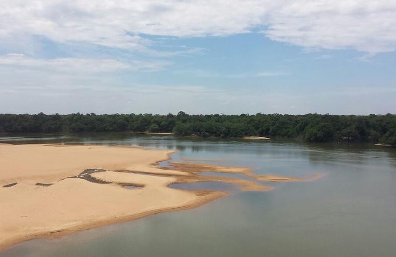 El río Bita, afluente del Orinoco, ubicado en Puerto Carreño, con una extensión de 500 kilómetros y considerado uno de los ríos más saludables del país. FOTO COLPRENSA