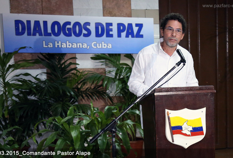 Félix Antonio Muñoz Lascarro, alias “Pastor Alape” es quizás el negociador más mediático que tienen las Farc en La Habana. FOTO COLPRENSA