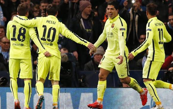 De clasificar el próximo 18 de marzo, Barcelon ajustaría ocho años consecutivos superando los octavos de final. FOTO REUTERS