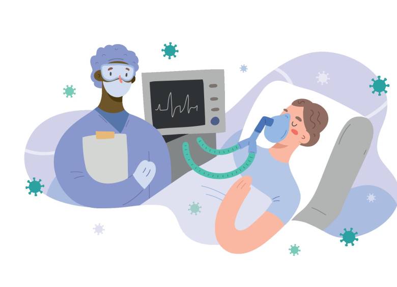 La eficacia de los ventiladores también está en que haya personal capacitado para manejarlos. Ilustración: Shutterstock