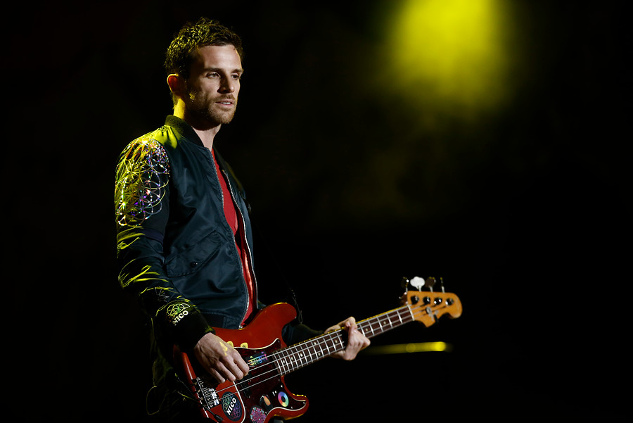 Guy Berryman el bajista de la banda. FOTO Colprensa
