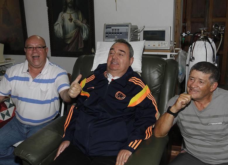 Alfonso Sosa, Luis Fernando Montoya y Darío Vélez. Foto: Donaldo Zuluaga Velilla